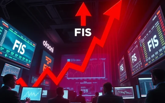 FIS cryptocurrency price crash showing extreme market volatility