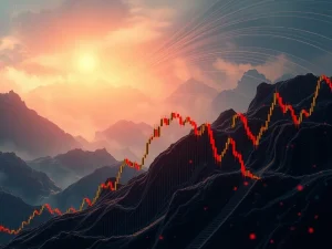 Chart depicting a shocking FIS Price drop, illustrating extreme crypto market volatility.