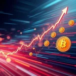 Dramatic FIS price chart showing an explosive surge, reflecting crypto market volatility and investor excitement.