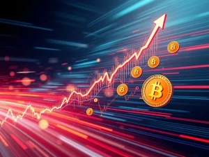Dramatic FIS price chart showing an explosive surge, reflecting crypto market volatility and investor excitement.