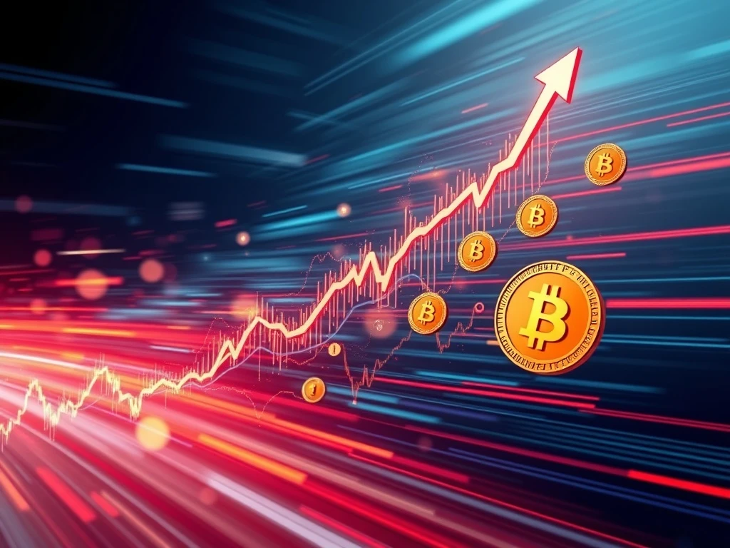 Dramatic FIS price chart showing an explosive surge, reflecting crypto market volatility and investor excitement.