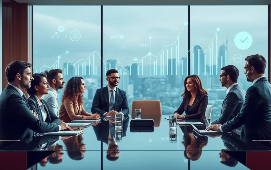 Fortune 500 leadership navigating strategic shifts in healthcare and tech industry trends.