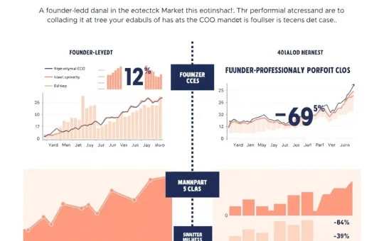 Founder-led S&P 500 firms outperform professional CEOs in market performance