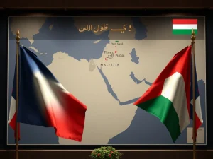 French President Emmanuel Macron announcing France's recognition of Palestinian statehood, a significant shift for a G7 nation.