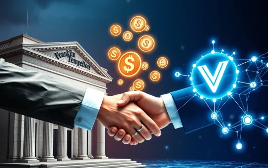 Franklin Templeton and VeChain collaborate to revolutionize enterprise payments with tokenized assets on the BENJI platform.