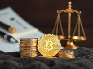 A visual representation of the FTX creditor payout process, showing digital assets being distributed, symbolizing the ongoing crypto recovery.