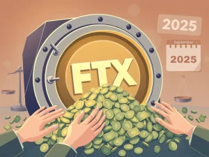 FTX Creditor Payouts: A visual representation of funds being released from FTX, symbolizing the crucial $1.9 billion distribution to creditors.