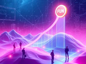 FUN token surges in decentralized social media with long-term bullish momentum