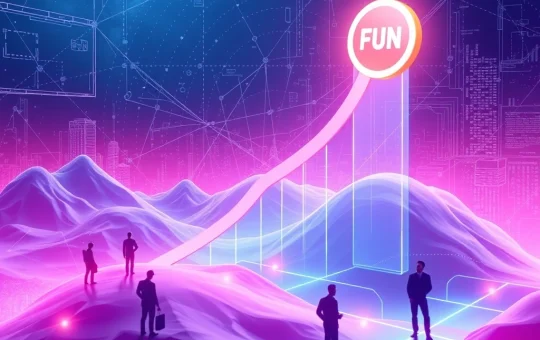 FUN token surges in decentralized social media with long-term bullish momentum
