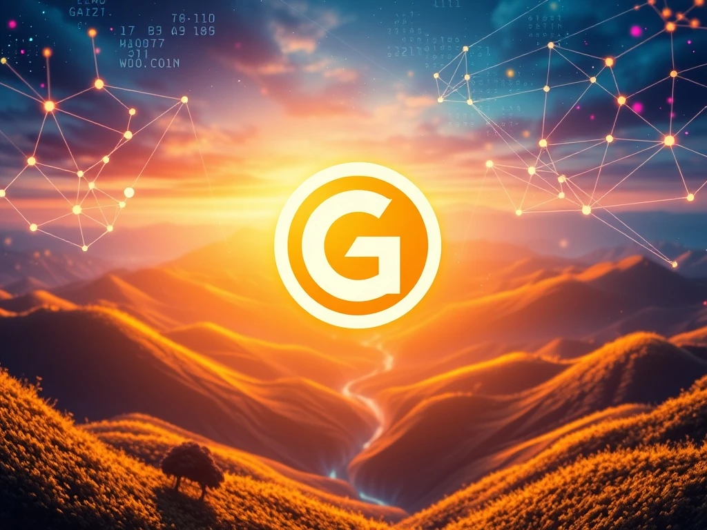 A visual representation of G Coin's monumental achievement: 1 million daily blockchain transactions during its presale, highlighting its utility and market impact.