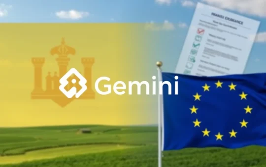 Gemini Secures Pivotal MiCA License, Bolstering European Crypto Expansion