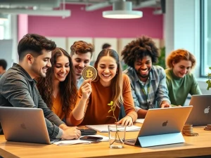 Gen Z professionals redefining success, prioritizing financial independence in a dynamic workplace.