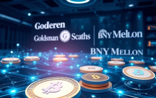 Goldman Sachs and BNY Mellon blockchain platform for tokenizing money market funds