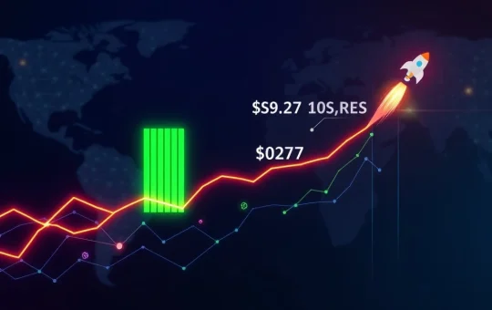 HBAR price chart showing a potential bullish breakout at $0.27, with volume surge and network upgrades impacting Hedera HBAR.