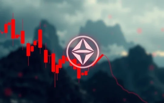 Chart showing the dramatic HIFI crypto price plunge amidst high volatility, highlighting market concerns.