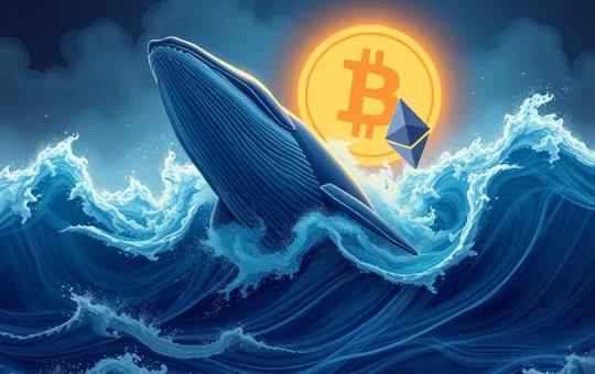 Cryptocurrency whale activity impacting Bitcoin and Ethereum markets