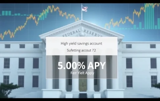 High-yield savings account offering 5.00% APY amid Fed rate pause