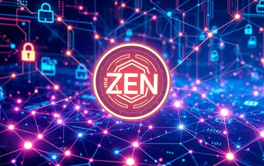 Horizen ZEN token migrating to the Base blockchain, symbolizing enhanced DeFi privacy and secure crypto transactions.