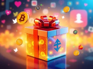 HTX crypto gift platform with USDT giveaways for social adoption