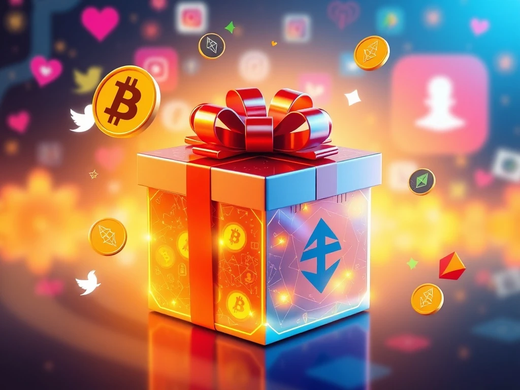 HTX crypto gift platform with USDT giveaways for social adoption