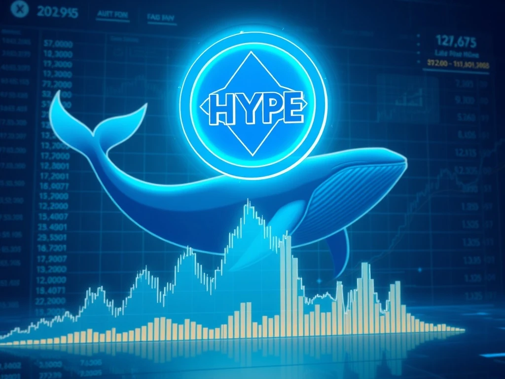 HYPE token price stability at $43 with whale activity influencing market trends