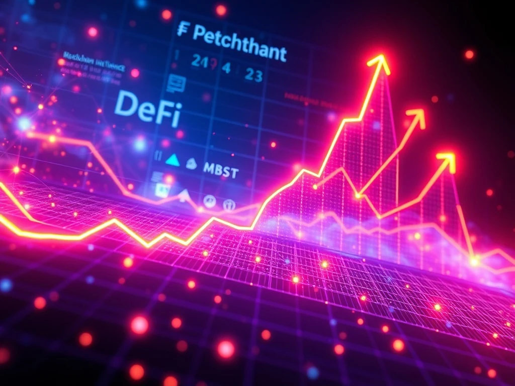 Visualizing HYPER crypto's explosive price surge and its foundational role in driving decentralized finance and cross-chain innovation.