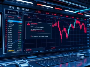 Hyperliquid API outage causes trading freeze and HYPE token drop