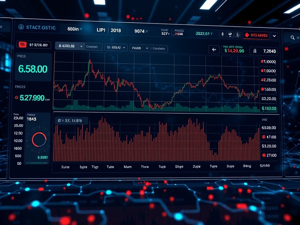 Hyperliquid cryptocurrency exchange dashboard showing price recovery after API outage