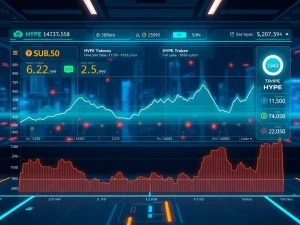 Hyperliquid DEX experiencing trading delays due to traffic surge, HYPE token price drop