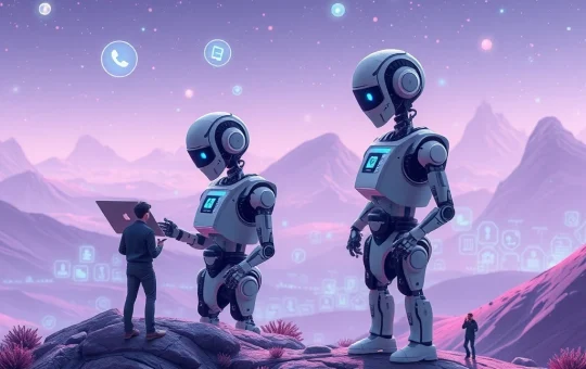 AI-driven industry transforming app design with Iconfactory in the background