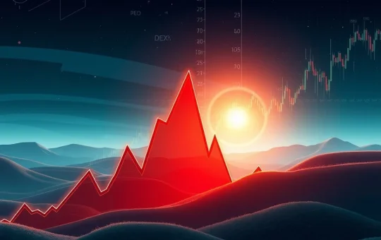 A chart showing a dramatic IDEX price plunge, reflecting recent crypto volatility and market shifts.