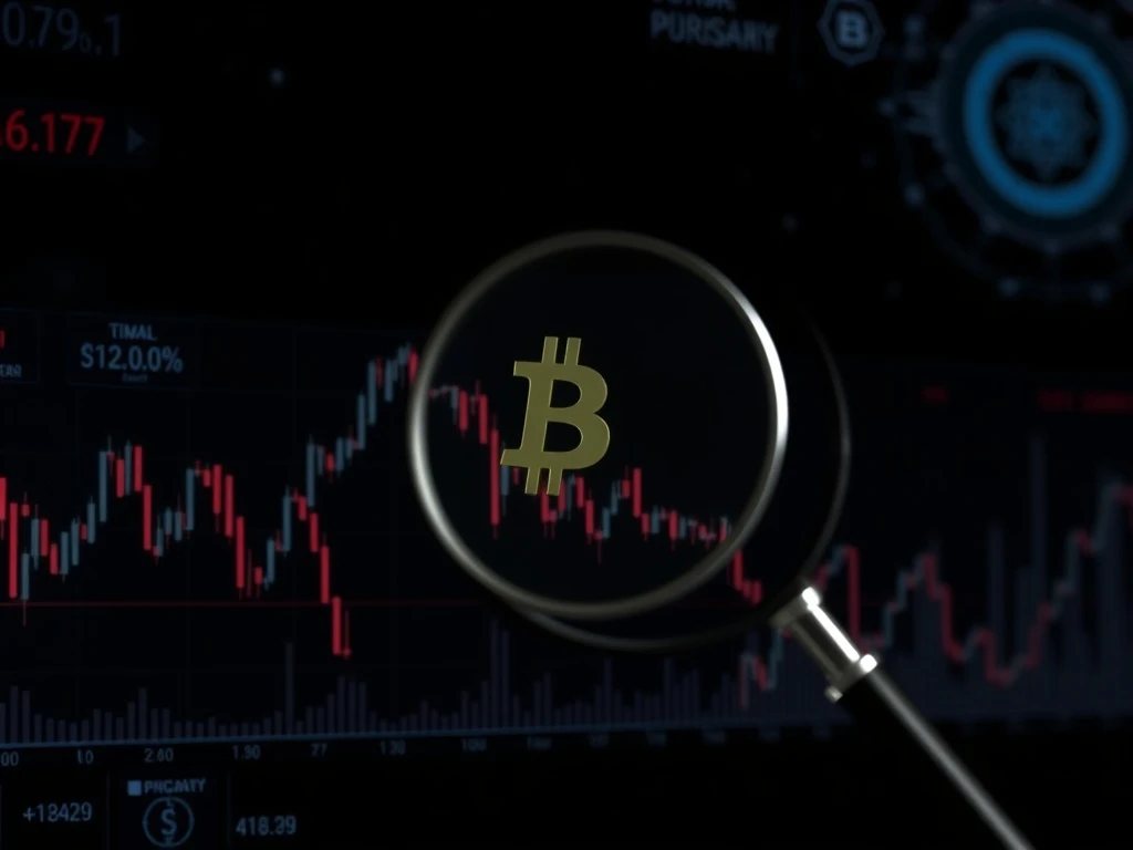Chart showing a sharp IDEX price plunge amidst regulatory scrutiny in the decentralized finance market.