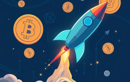 IDEX cryptocurrency surges amid market volatility with a rocket-like price increase.