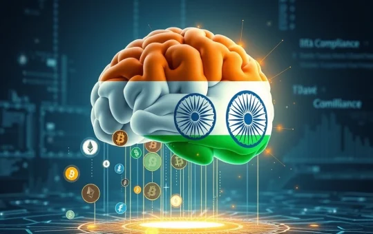 AI-powered digital analysis in India targets crypto tax evasion, demonstrating advanced AI tax enforcement for compliance.