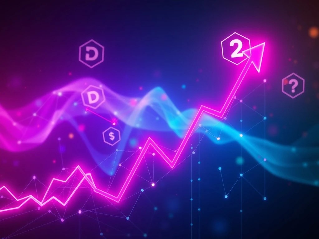 INIT crypto chart showing a massive price surge driven by new DeFi tools and strategic partnerships.