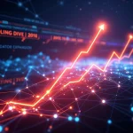 Visualizing Injective Protocol's (INJ) impressive network growth and price surge after its recent major upgrade.