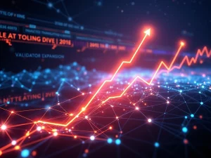 Visualizing Injective Protocol's (INJ) impressive network growth and price surge after its recent major upgrade.