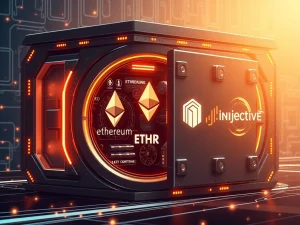 Injective SBET platform securely tokenizing Ethereum, representing the first Onchain Digital Asset Treasury in DeFi.