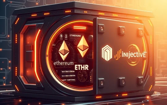 Injective SBET platform securely tokenizing Ethereum, representing the first Onchain Digital Asset Treasury in DeFi.