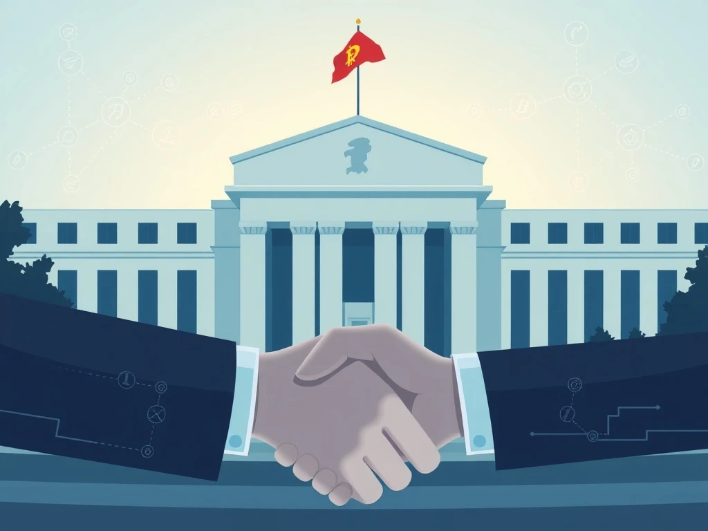 Illustrates the Federal Reserve's policy shift fostering institutional crypto adoption and digital asset integration.
