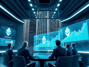 Institutional investors strategically leveraging crypto infrastructure stocks for Ethereum proxy exposure, outperforming traditional finance.