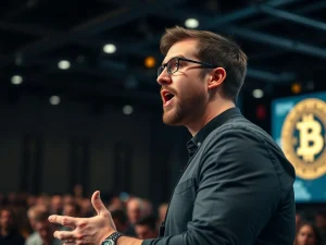 Jack Mallers shares his vision for Bitcoin adoption and financial innovation during an exclusive interview at the Bitcoin Conference.