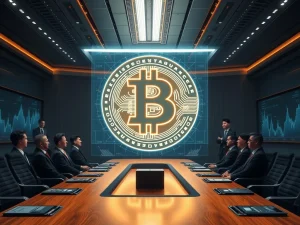 Quantum Solutions' executives celebrating Japan's largest corporate Bitcoin investment, symbolizing a major shift in digital asset treasury strategy.