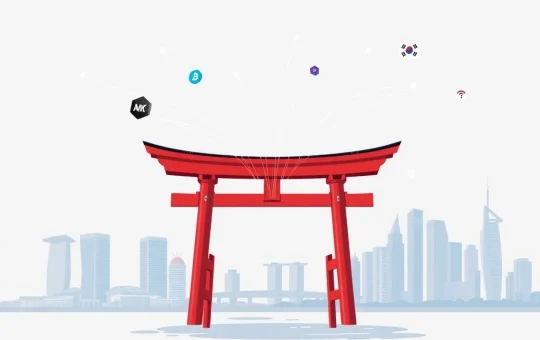 A visual representation of Japan's lengthy crypto approval process pushing blockchain innovation overseas.