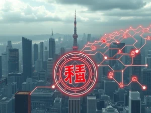 Visualizing how Japan's slow crypto regulation causes a significant outflow of digital asset liquidity.