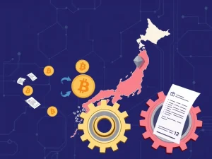 Illustrates how Japan's crypto regulation delays are pushing valuable crypto liquidity and blockchain innovation away to offshore markets.