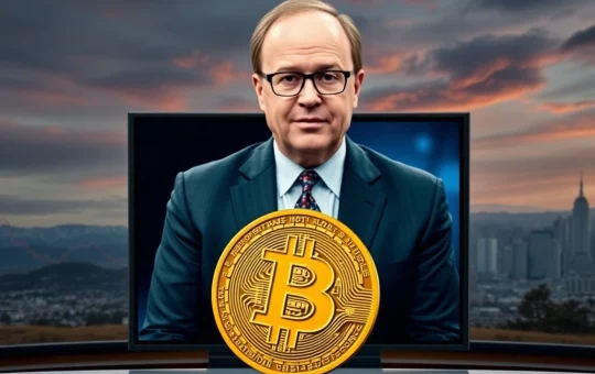 Jim Cramer discussing his strategic Bitcoin holdings as a hedge against the rising US deficit.