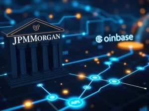 JPMorgan and Coinbase crypto integration via API for seamless digital asset management