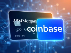 JPMorgan and Coinbase partnership enabling crypto purchases via credit cards