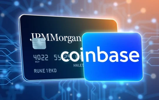 JPMorgan and Coinbase partnership enabling crypto purchases via credit cards